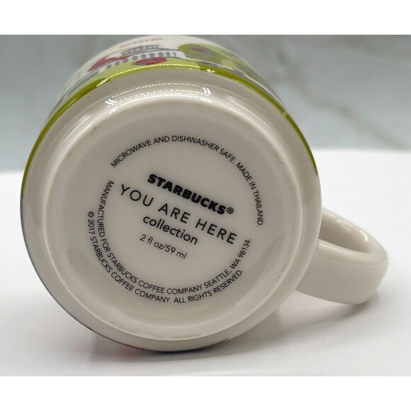 Starbucks 2017 OHIO BEEN THERE Series Espresso Coffee 2oz Mini Small Mug Cup EUC - Picture 8 of 13